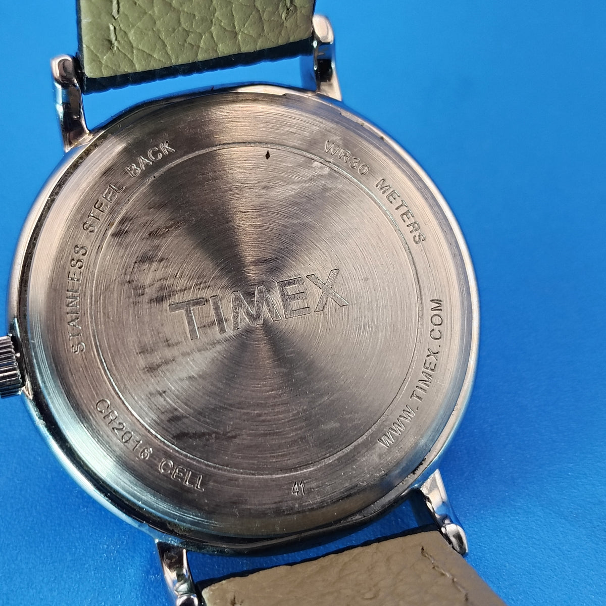 Vintage 2009 Timex Weekender 40mm Mens Quartz Dress Watch NEW strap (No Indiglo)