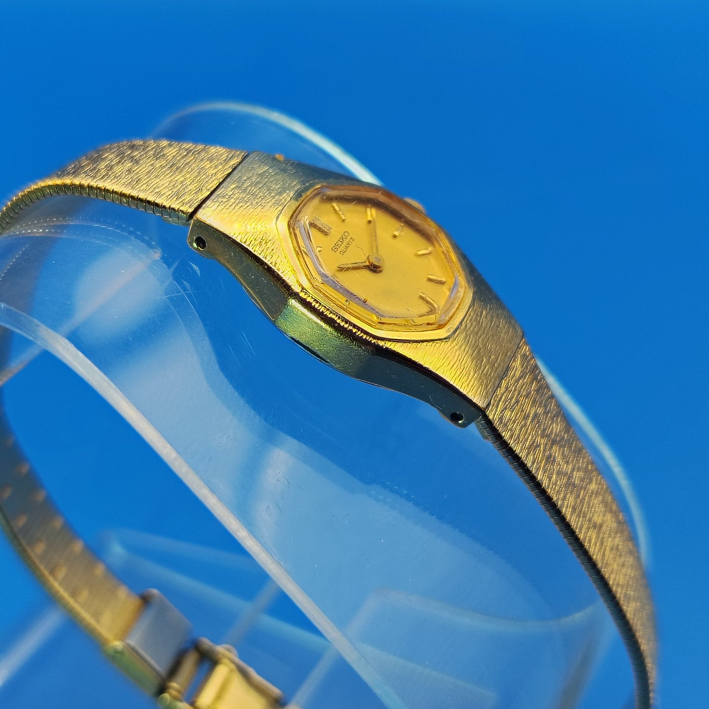 Vintage 1985 Seiko Classic 23mm Women's Quartz Cocktail Watch Fully Restored