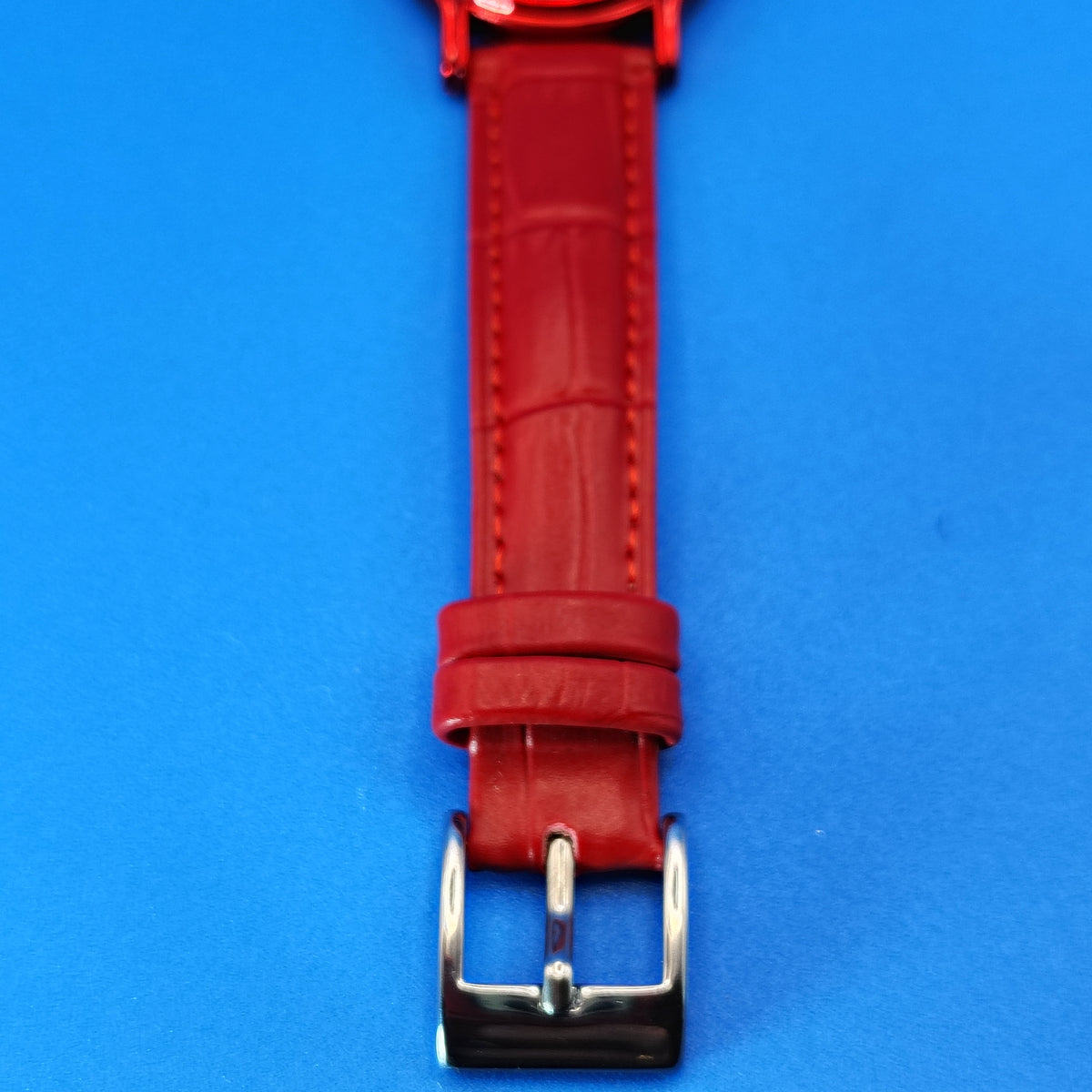 Vintage 2008 Avon Happy Holidays Santa Bear 32mm Women's Quartz Watch New Strap