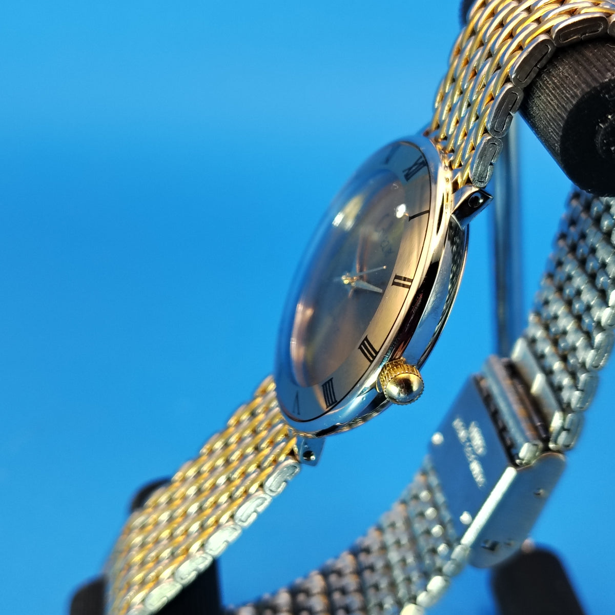 Vintage 1995 Collezio Diamond 31mm Women's Quartz Designer Watch Restored Clearance