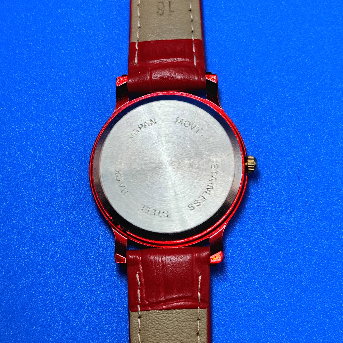 Vintage 2008 Avon Happy Holidays Santa Bear 32mm Women's Quartz Watch New Strap