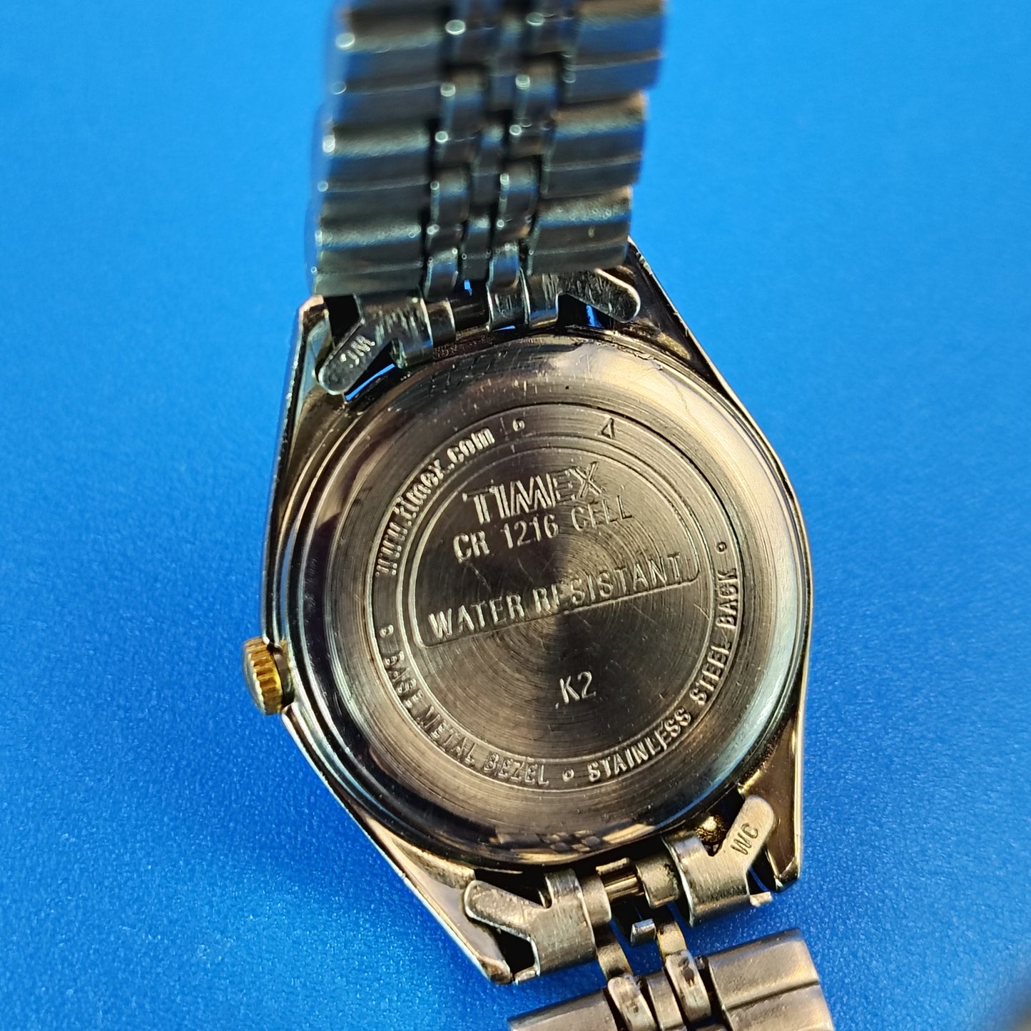 Vintage 1996 Timex Indiglo Presidential Date 24mm Women's Quartz Dress Watch
