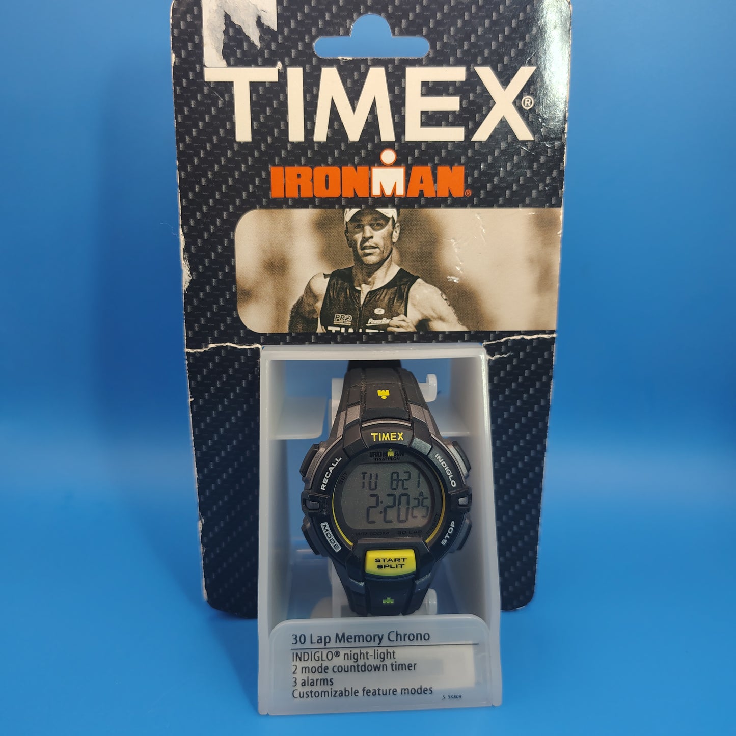 New! Vintage 2015 Timex Iron Man 38mm  Mens Quartz Digital Watch Nos Full Set