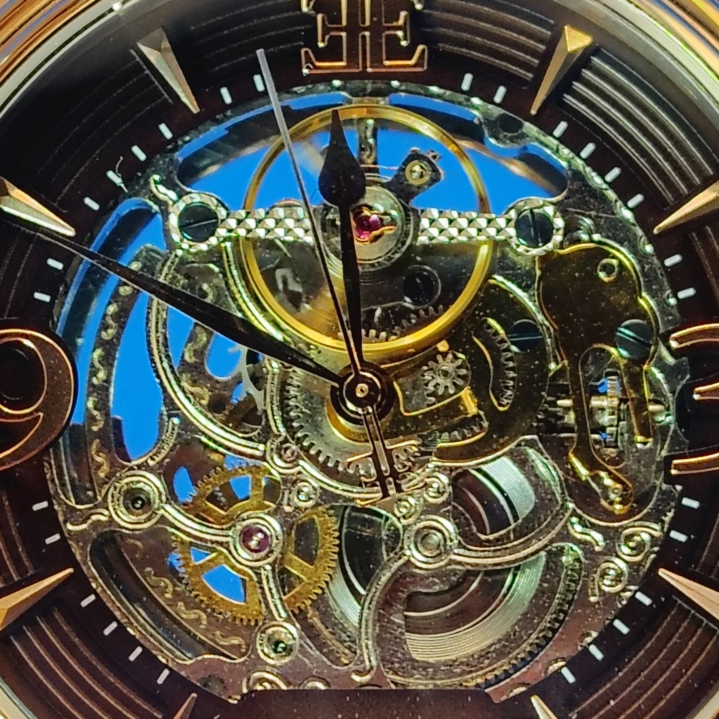 New! 2018 Thomas Earnshaw 8011 Skeleton Automatic Wind 48mm Mens Watch Wood Box