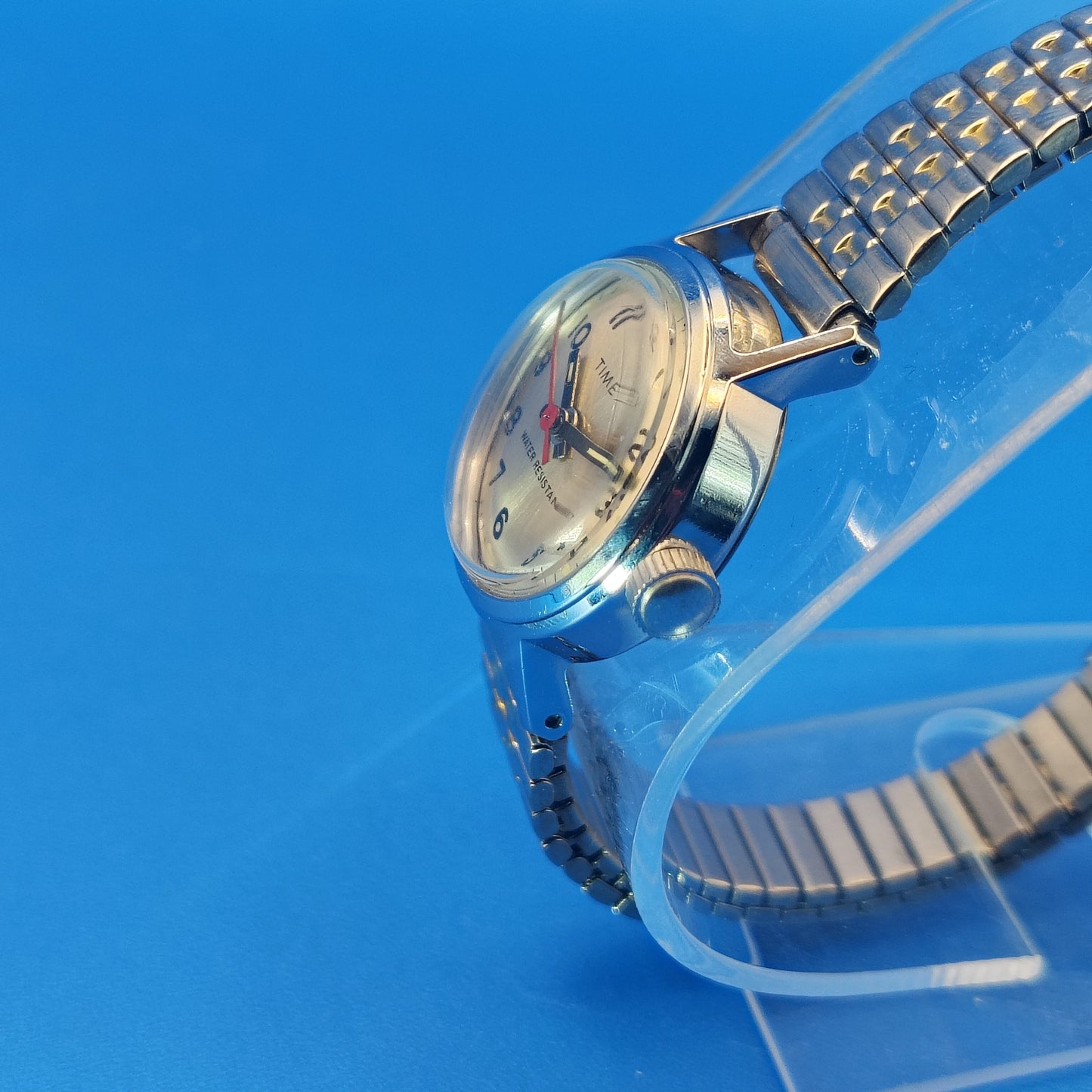 Vintage 1976 Timex Mechanical Manual Wind 24mm Women's Watch Fully Restored