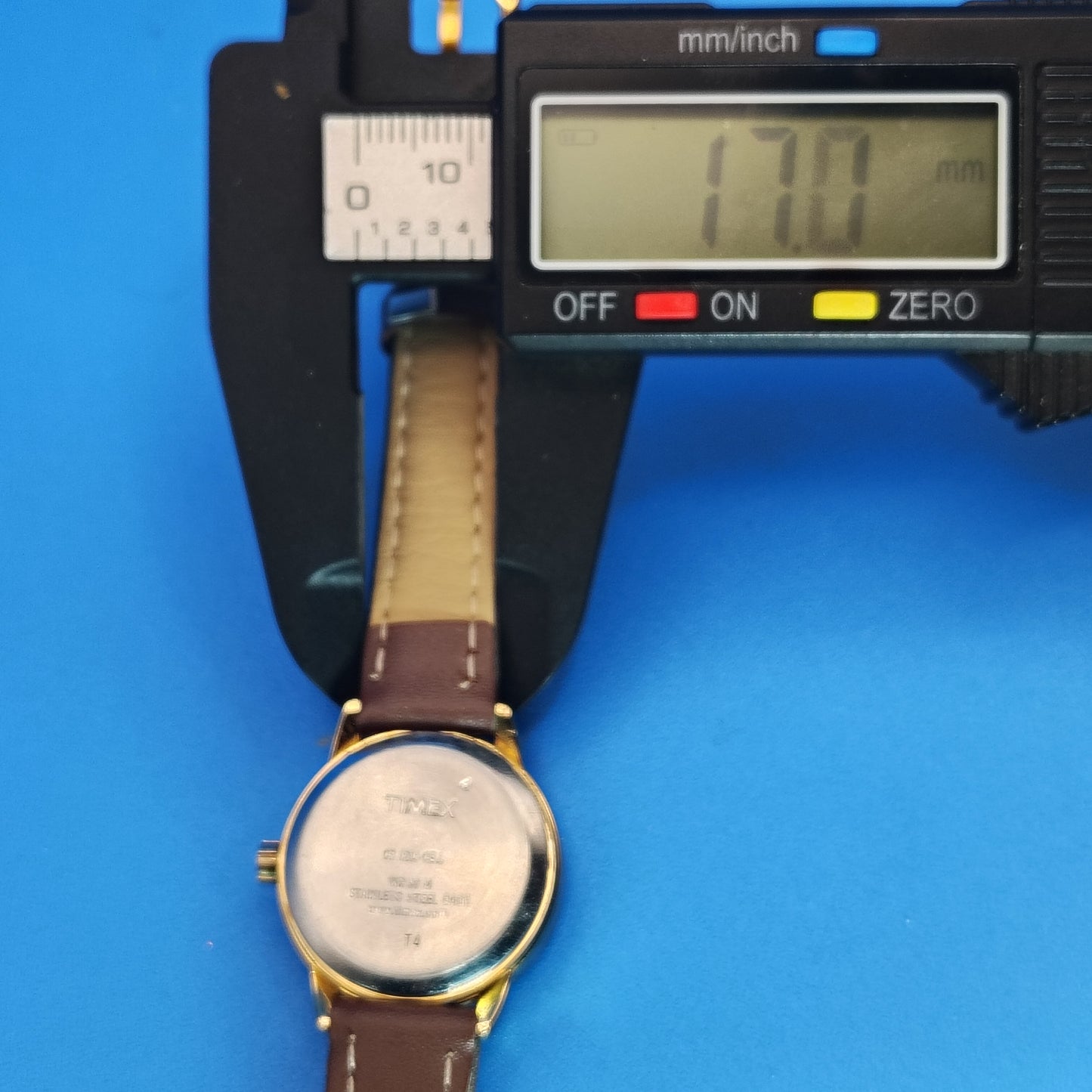 Vintage 2012 Timex Easy Reader Indiglo Date 39mm Women's Quartz Watch New Strap