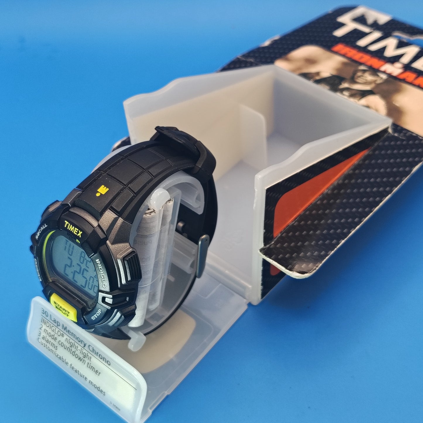 New! Vintage 2015 Timex Iron Man 38mm  Mens Quartz Digital Watch Nos Full Set