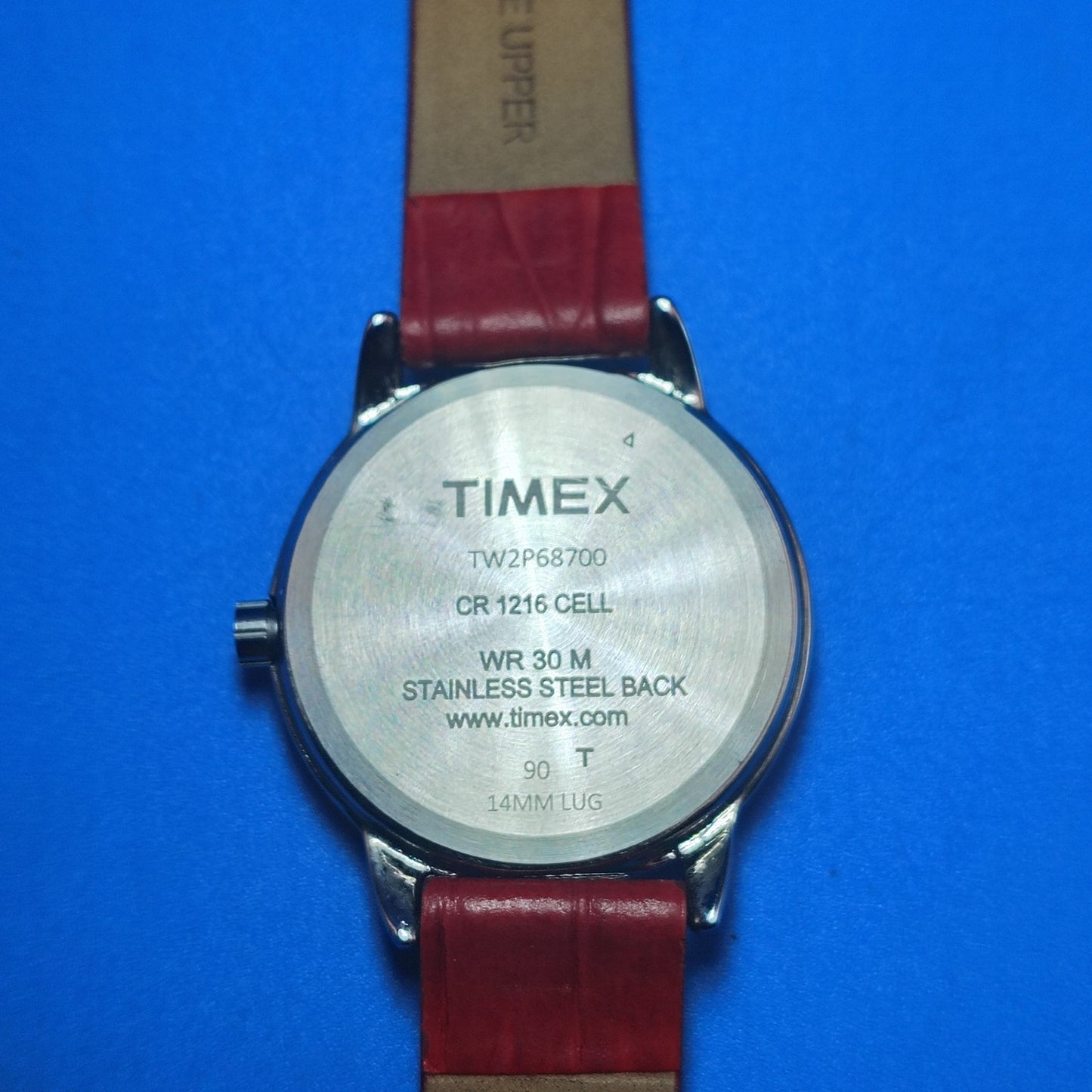 Vintage 2014 Timex Easy Reader 30mm Women's Quartz Watch Fully Restored