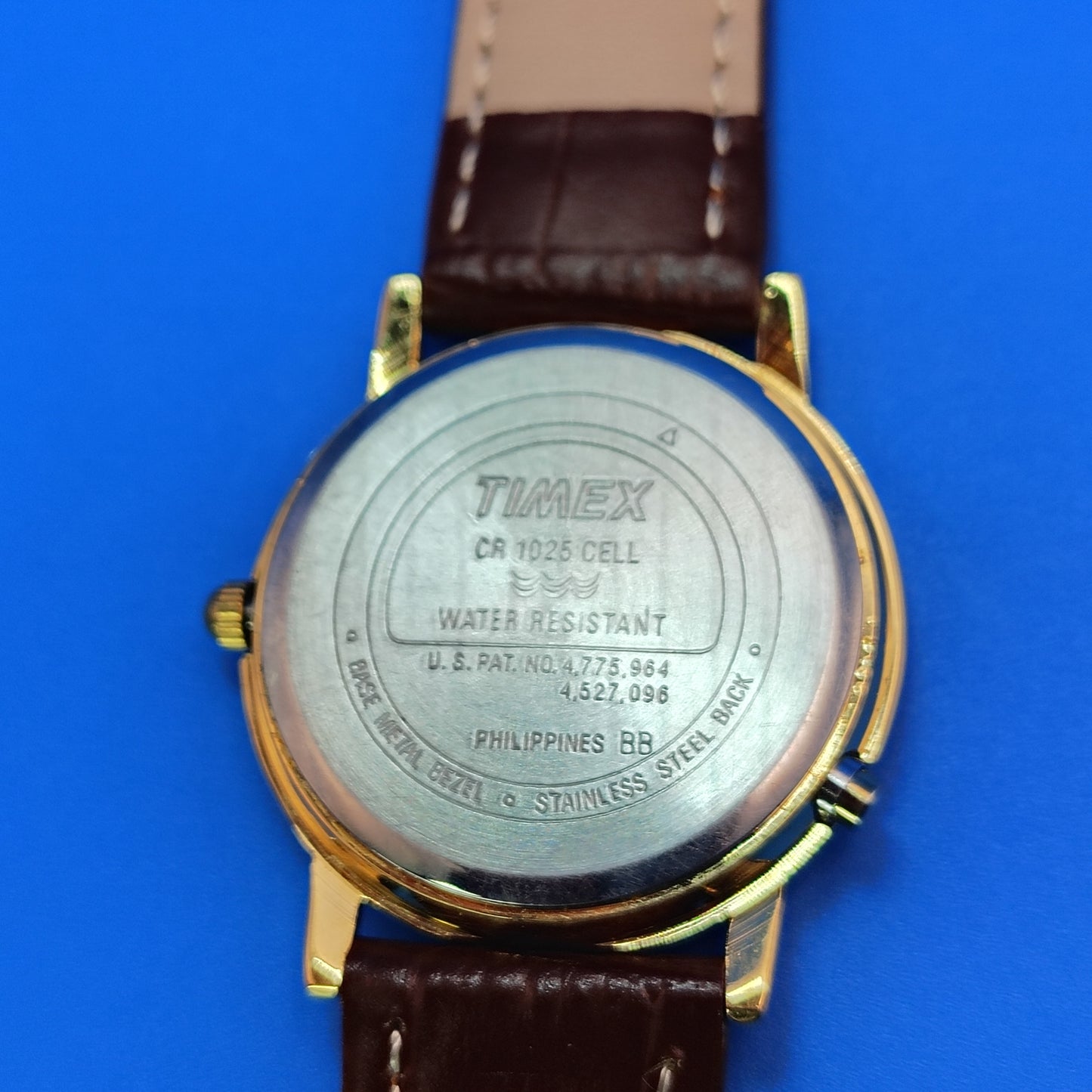 Vintage 1992 Timex Indiglo 33mm Women's Quartz Watch Genuine Leather Band