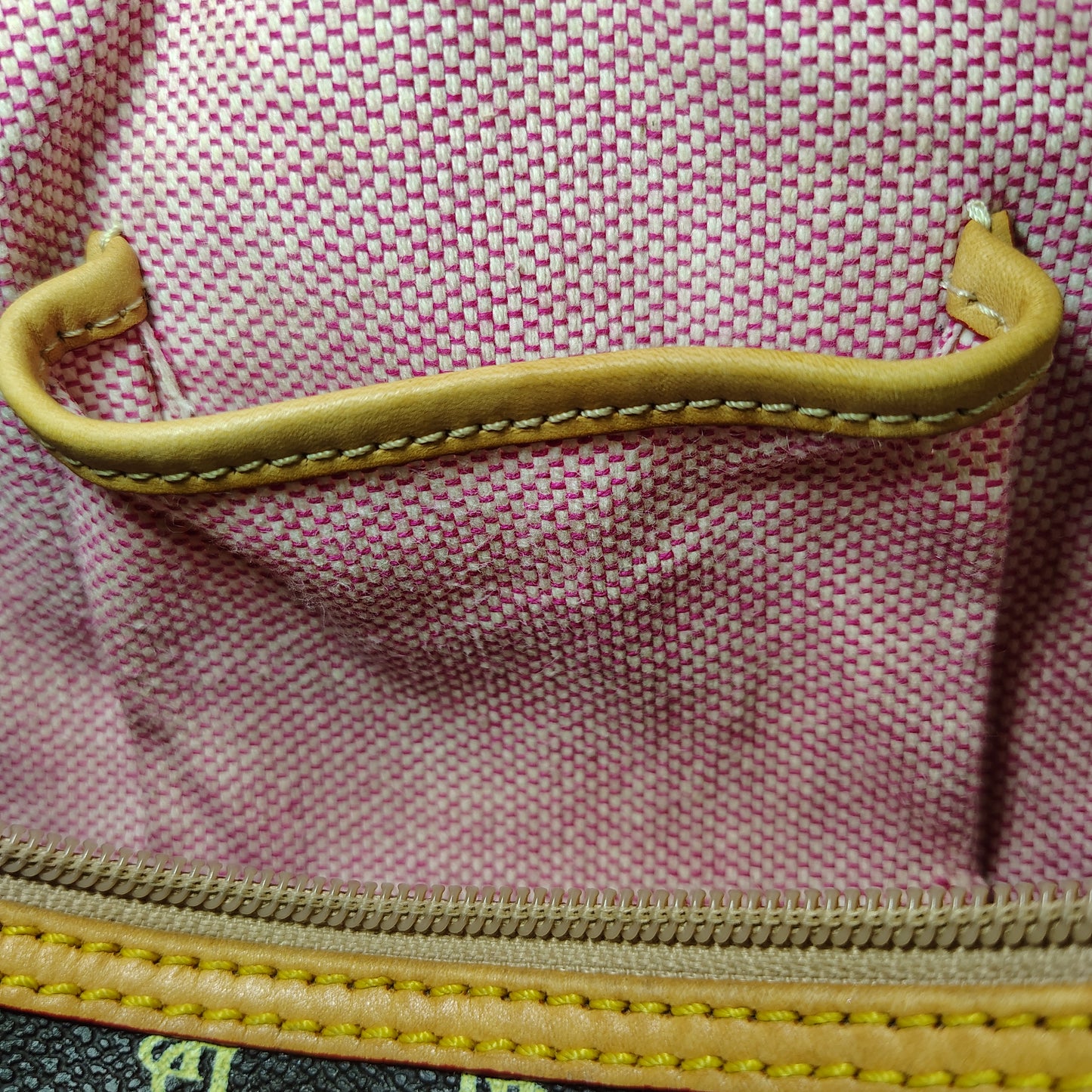 Vintage 2004 Dooney And Bourke Signature Barrel Bag DB Monogram Fully Restored