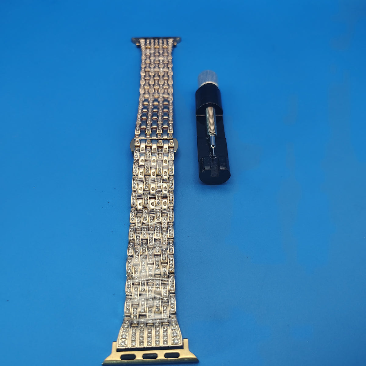 New! 2020 Burman Luxury Women's Apple Smart Watch Bracelet CZ Stone Size 38/40mm Clearance