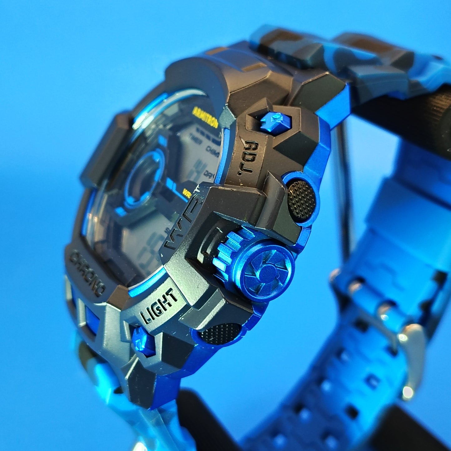 2018 Armitron Pro Sport Chronograph M1105 56mm Mens Quartz Digital Watch Camo