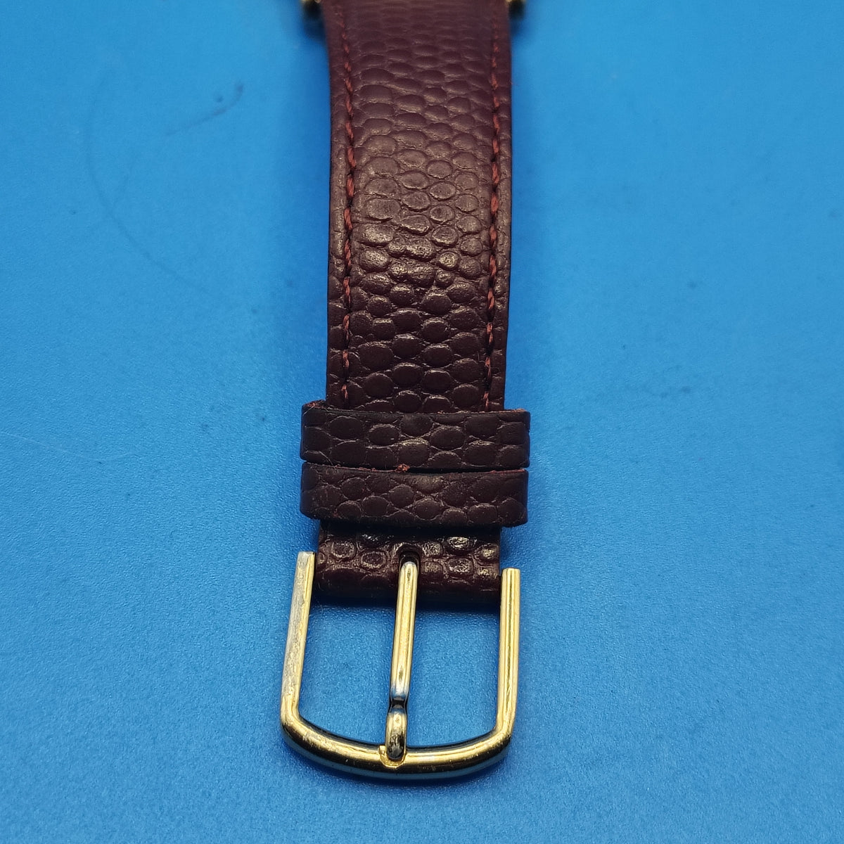 Vintage 1993 Timex Indiglo 32mm Women's Quartz Watch Crocodile Embossed Leather