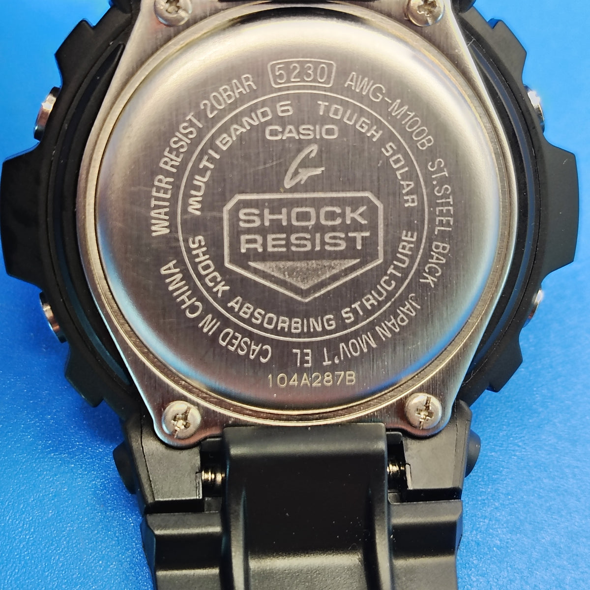 Vintage 2012 Casio G-Shock Multi Band 6 Tough Solar Mens Quartz Military Watch