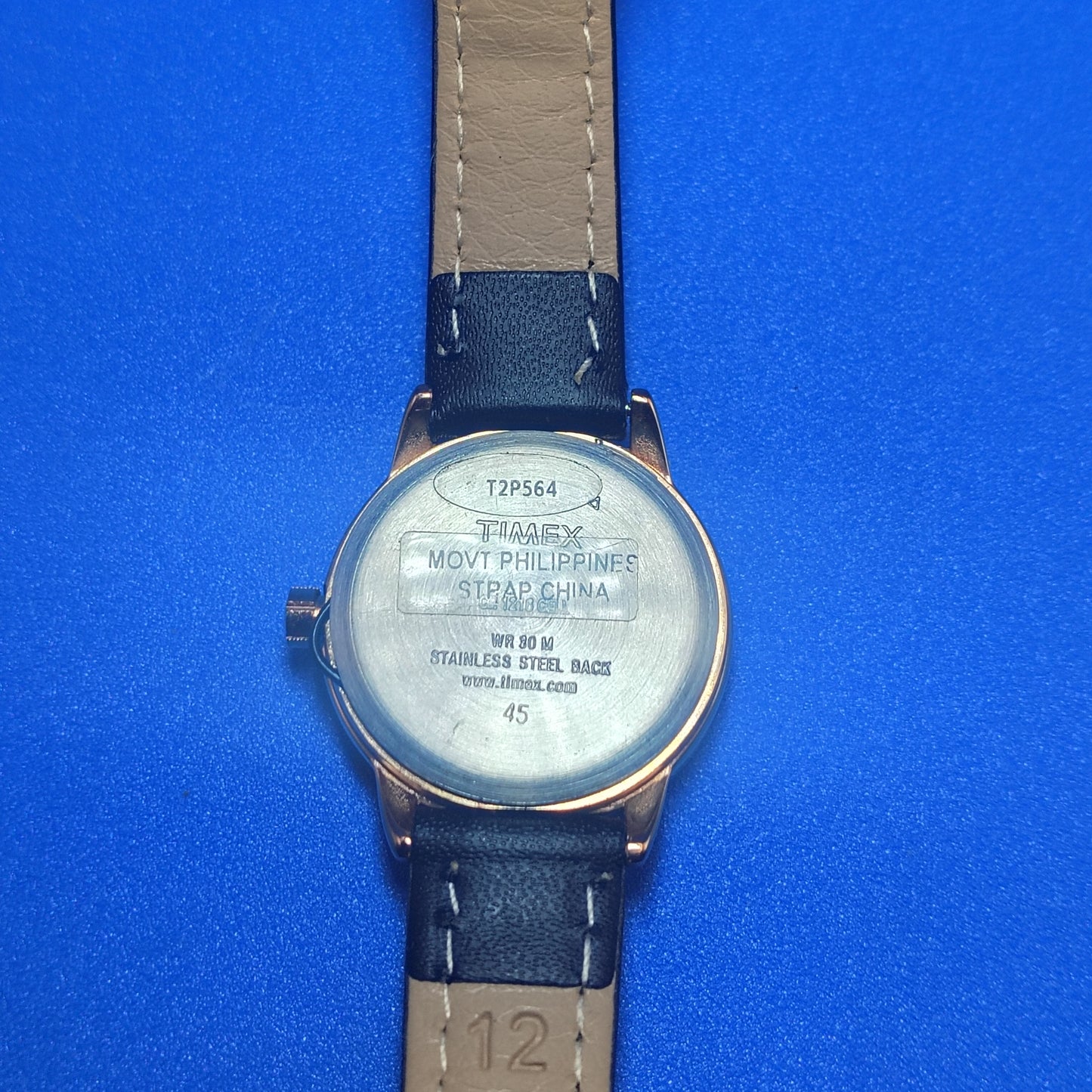 New! Vintage 2012 Timex Indiglo Easy Reader Date 25mm Women's Quartz Watch NOS