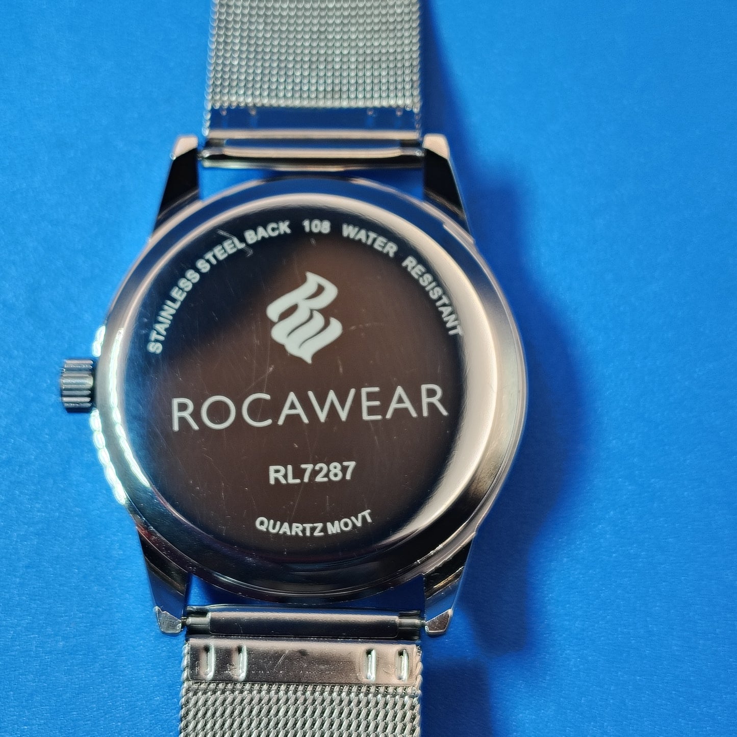 Vintage 2010 Rocawear Crystal Bezel Designer Women's Quartz Fashion Watch fully Restored