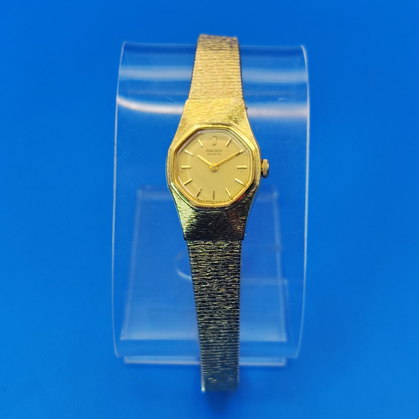 Vintage 1985 Seiko Classic 23mm Women's Quartz Cocktail Watch Fully Restored