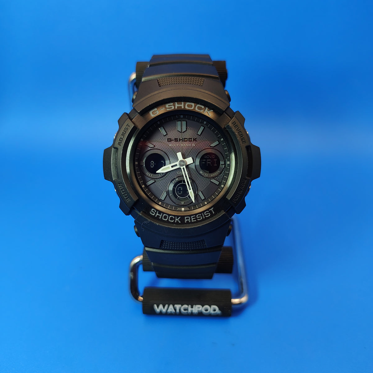 Vintage 2012 Casio G-Shock Multi Band 6 Tough Solar Mens Quartz Military Watch