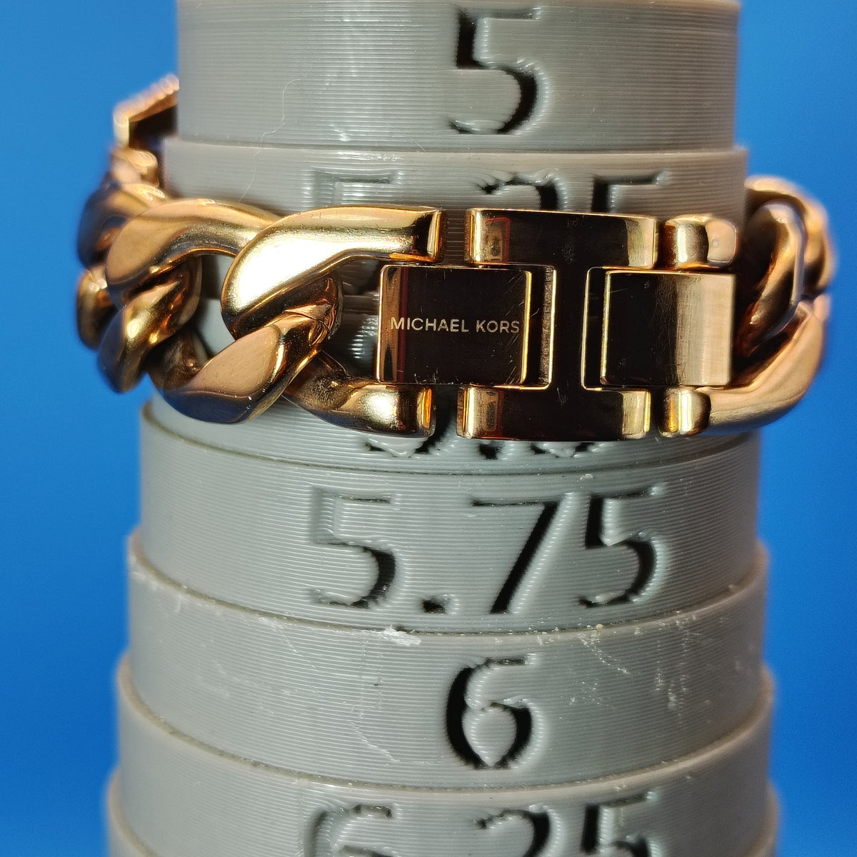 Vintage 2014 Michael Kors Rose Gold Designer 44mm Women's Quartz Fashion Watch