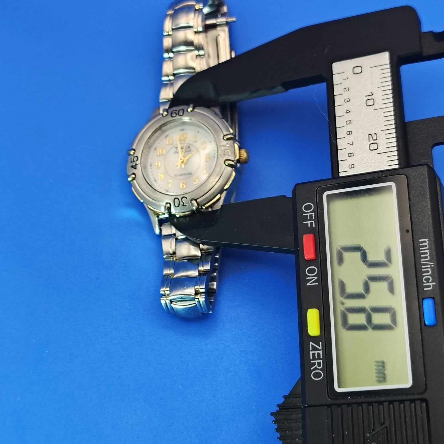 Vintage 1996 Timex Expedition INDIGLO 26mm Women's Quartz Watch Fully Restored