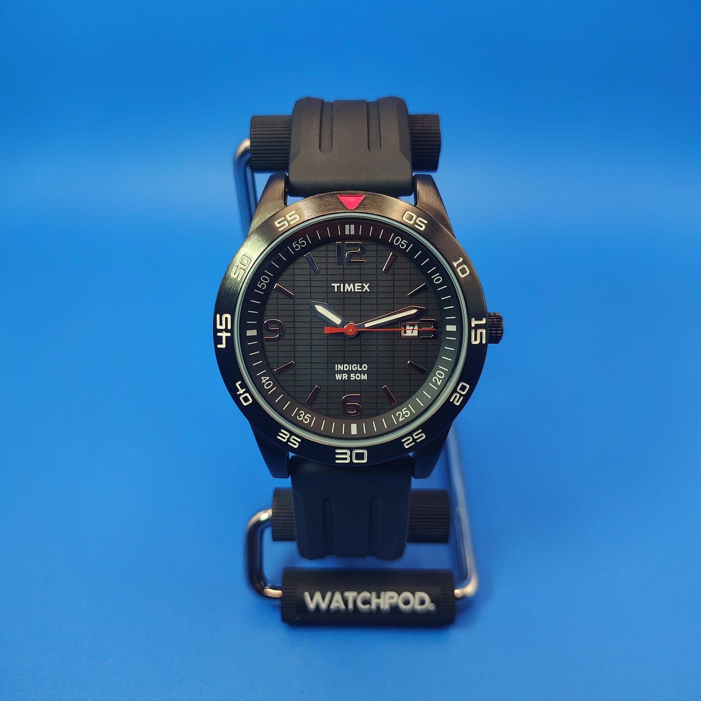 Vintage 2007 Timex Expedition Sport Indiglo 42mm Mens Quartz Watch Mint Cond.