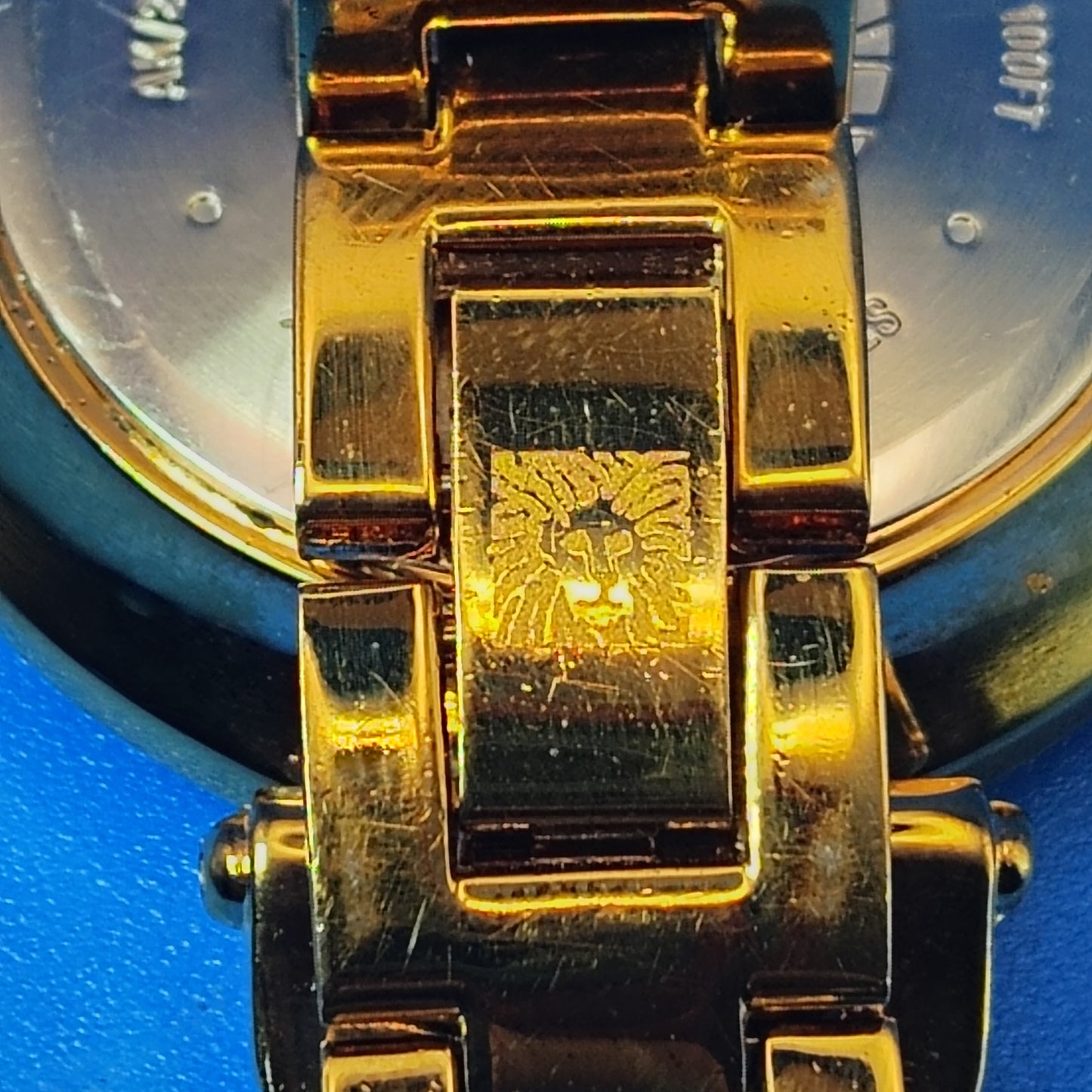 2017 Anne Klein Genuine Diamond 39mm Women's Quartz Fashion Watch Restored