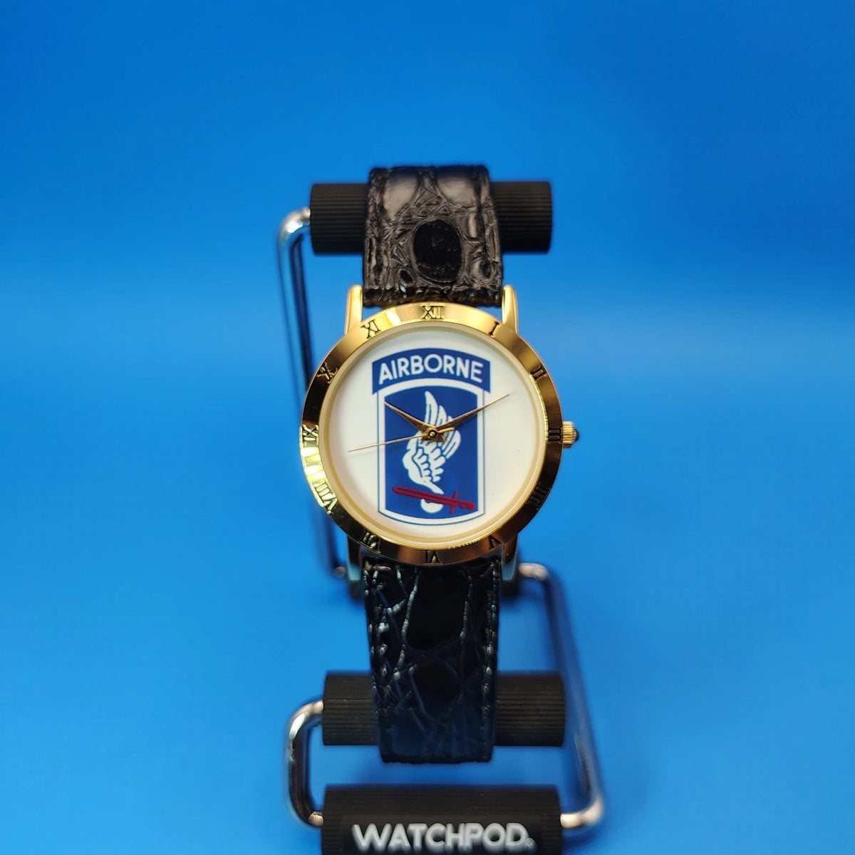 Vintage 1987 U.S. Army Airborne Brigade Sky Soldiers 34mm Men's Quartz Watch