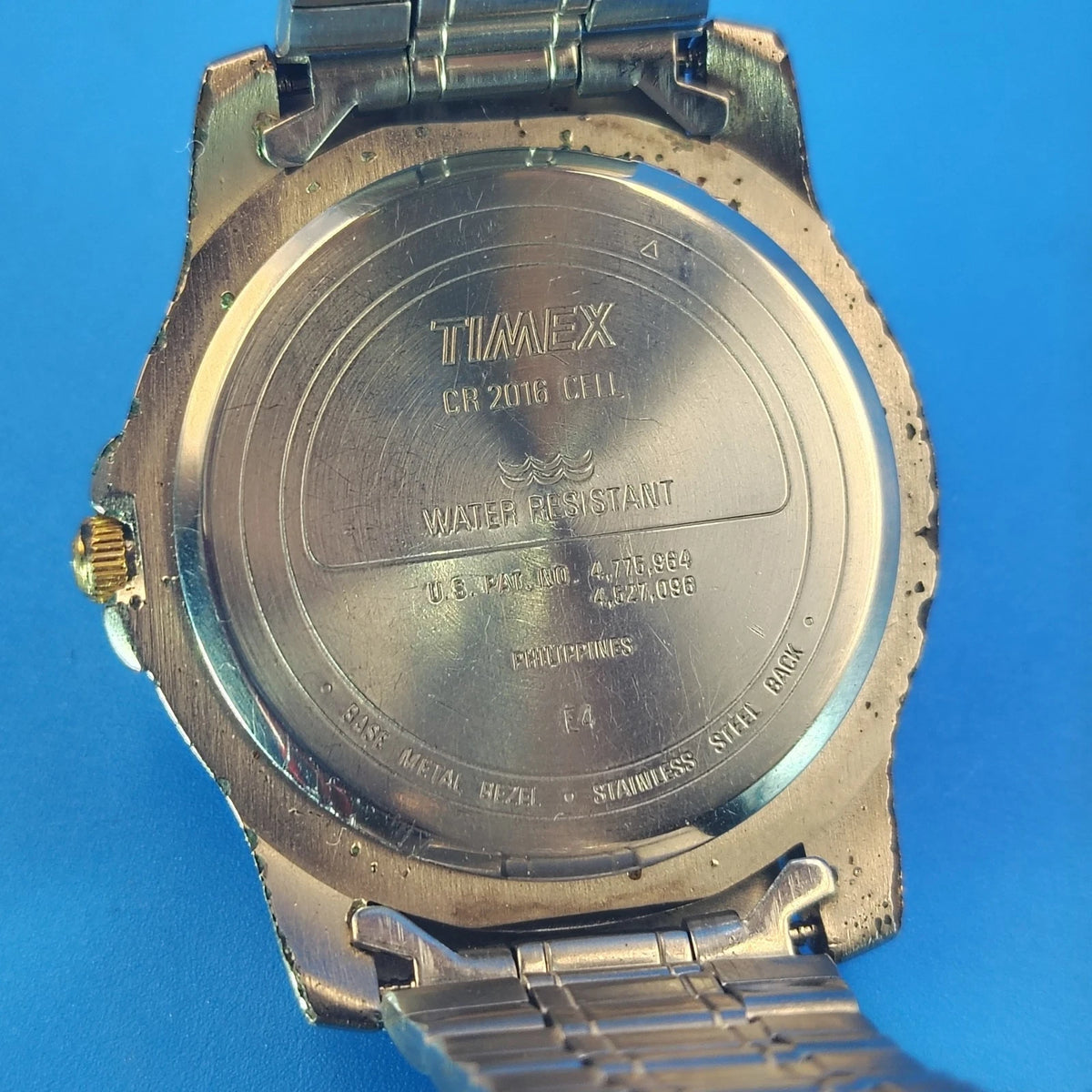 Vintage 2004 Timex Expedition Style 37mm Mens Quartz Field Watch Fully Restored