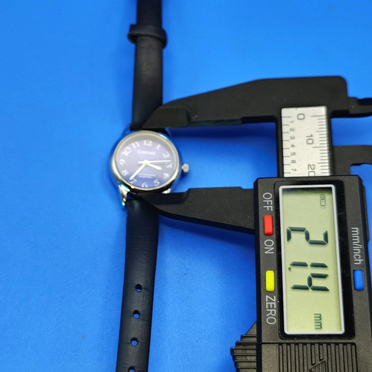 New 2015 Carriage By Timex 21mm Women's Quartz Watch Blue Sunburst New