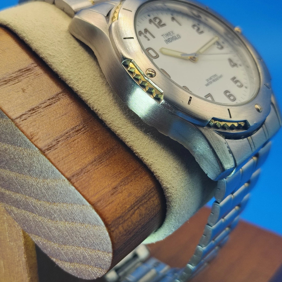 Vintage 2004 Timex Expedition Style 37mm Mens Quartz Field Watch Fully Restored