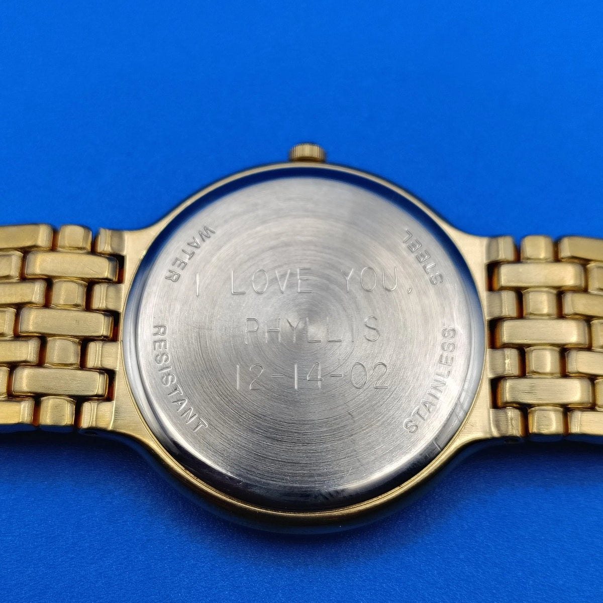 Vintage 1996 Whittnauer Laureate Swiss Made 30mm Mens Quartz Watch W/Papers Mint