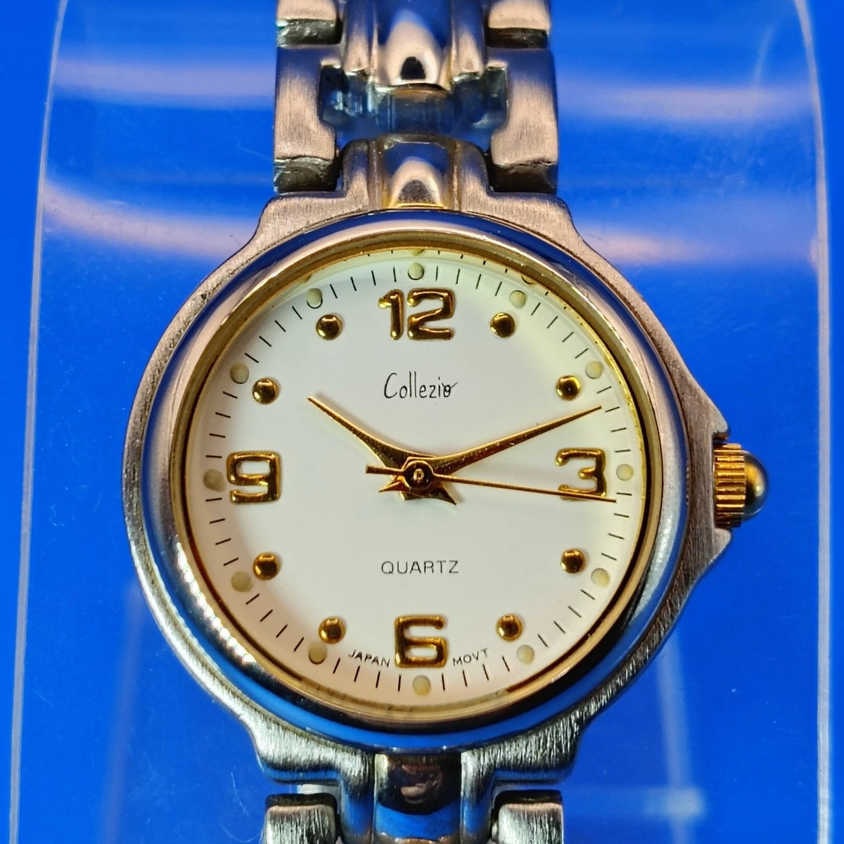 Vintage 1997 Collezio 29mm Women's Japan Quartz Two Tone Dress Watch Restored