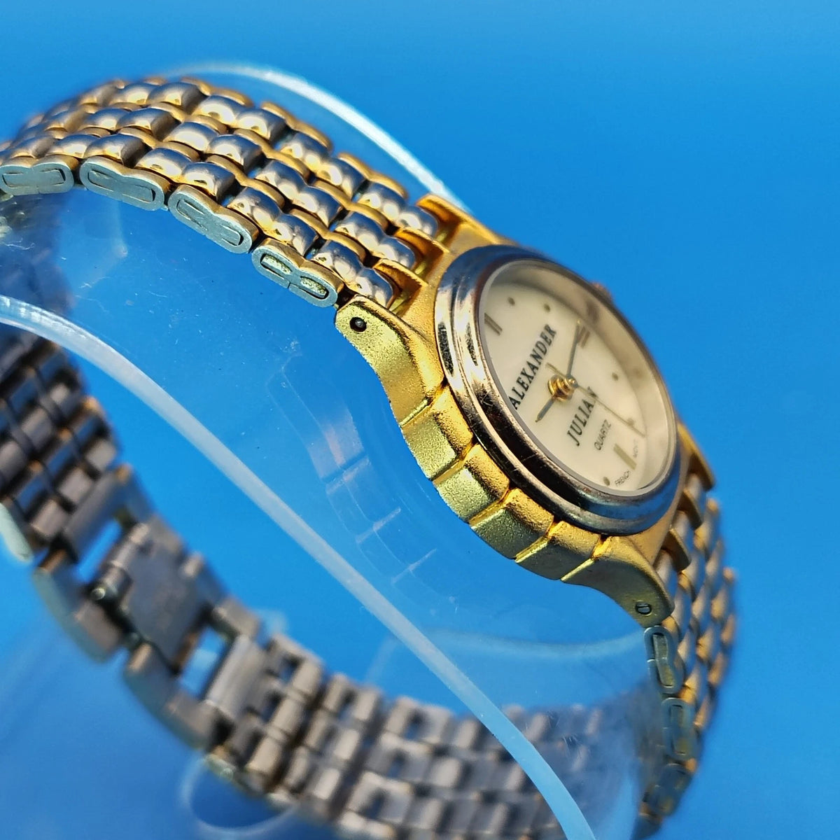 Vintage 1994 Alexander Julian 22mm Women's Quartz Watch Fully Restored