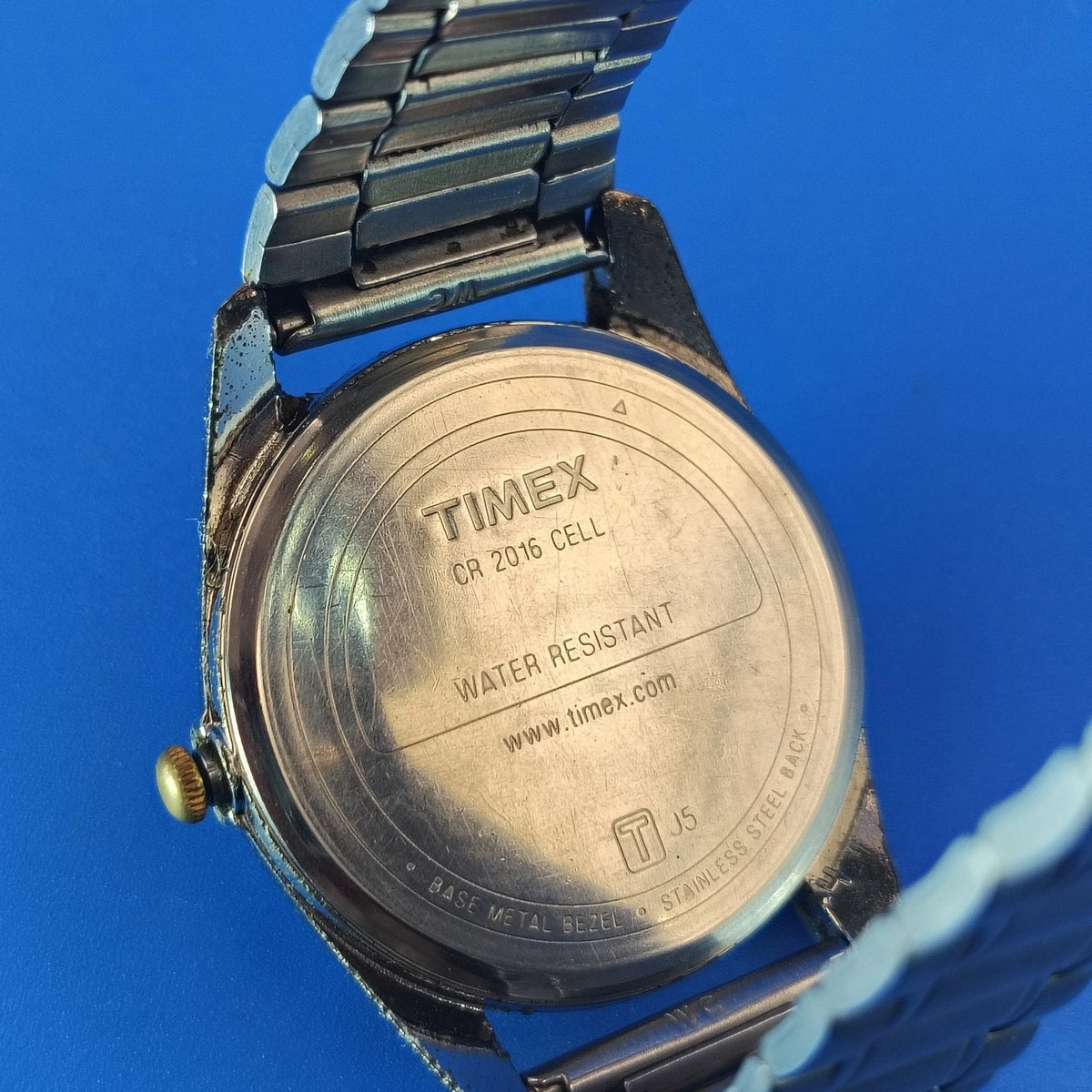 Vintage 2001 Timex Indiglo Presidential 33mm Men's Quartz Watch Fully Restored