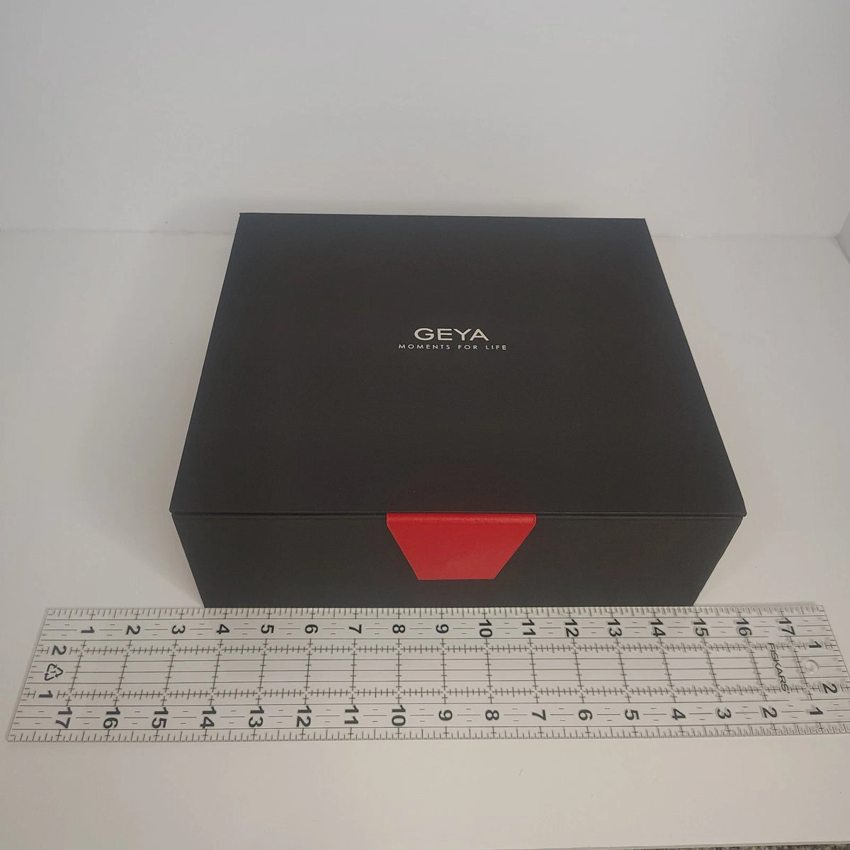 2026 Geya G78190 Crystal Shell Series 55mm Mens Automatic Watch Full Box Set
