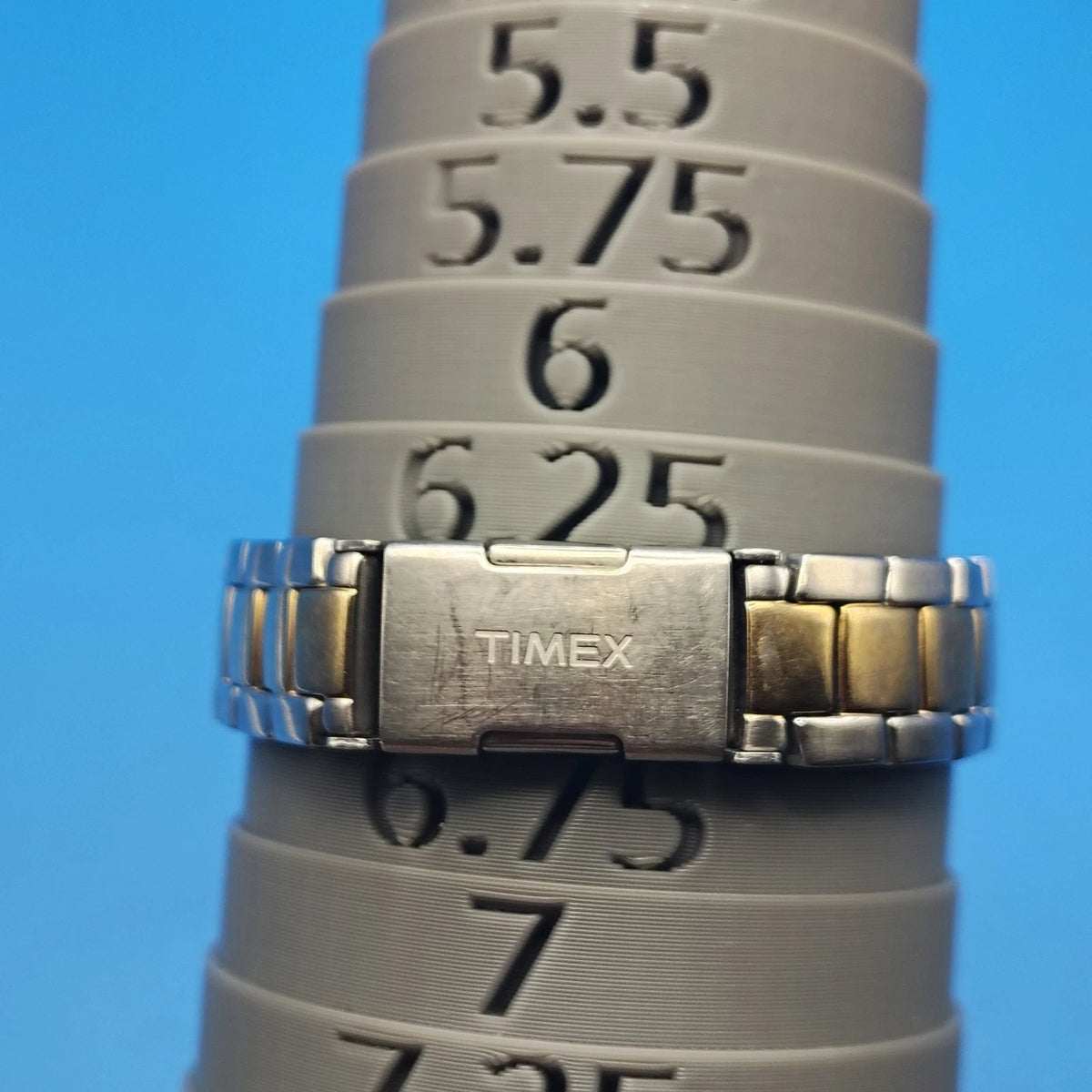 Vintage 2006 Timex Indiglo 27mm Two Tone Women's Quartz Watch Fully Restored