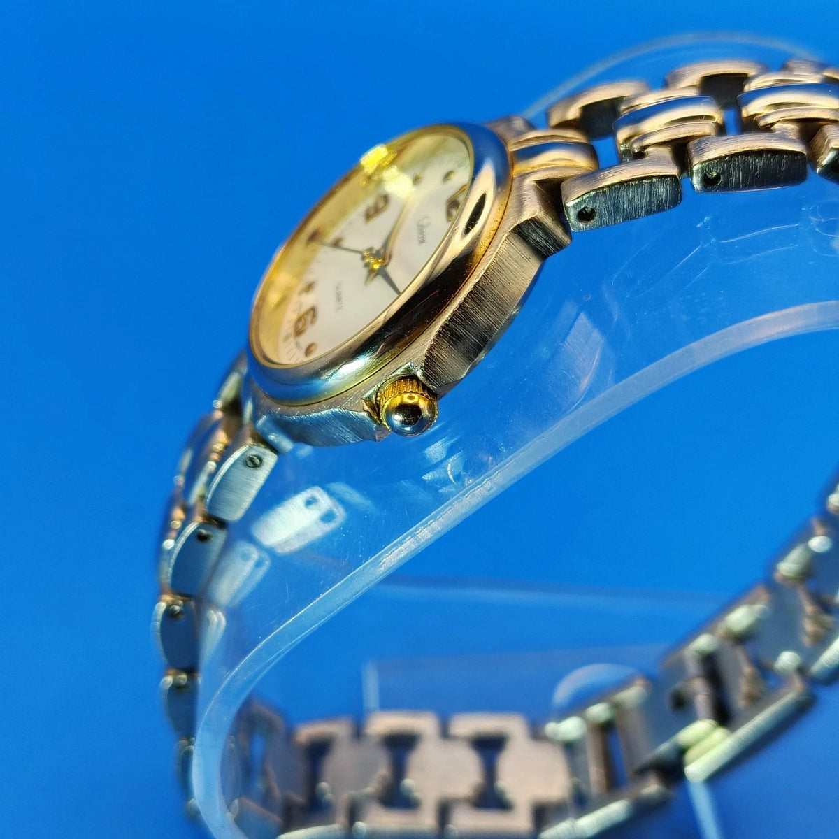 Vintage 1997 Collezio 29mm Women's Japan Quartz Two Tone Dress Watch Restored