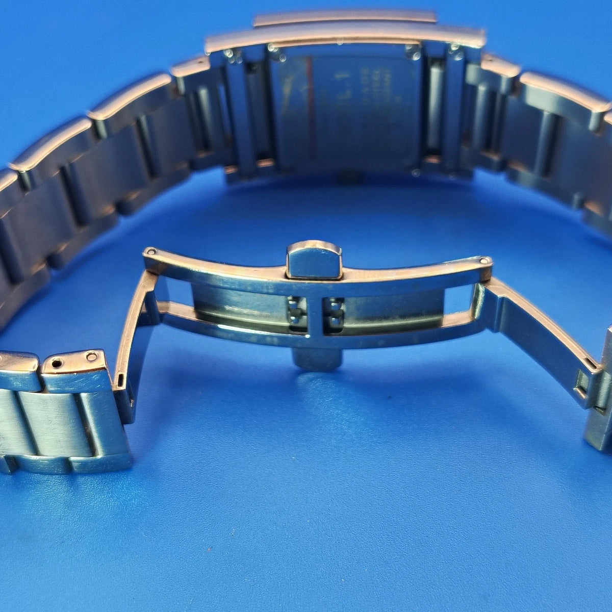 Vintage 2002 GUCCI 7900L.1 Swiss Made Square Tank Women's Quartz Watch Size 6