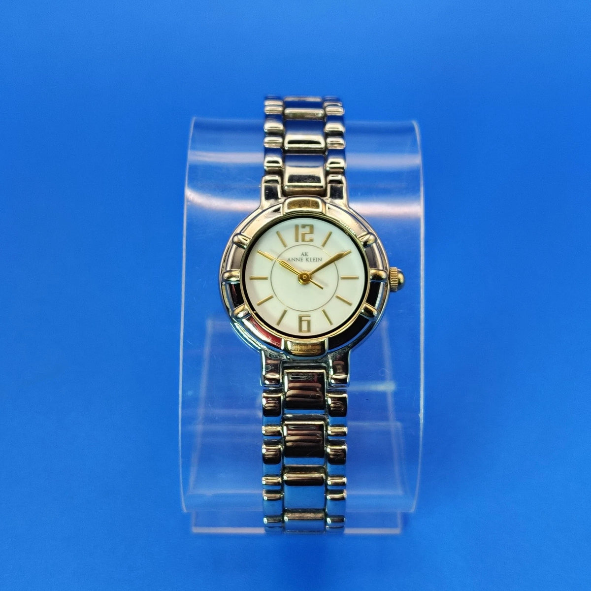 Vintage 1996 Anne Klein Y121E 23mm Women's Quartz Dress Watch W/ Near Mint
