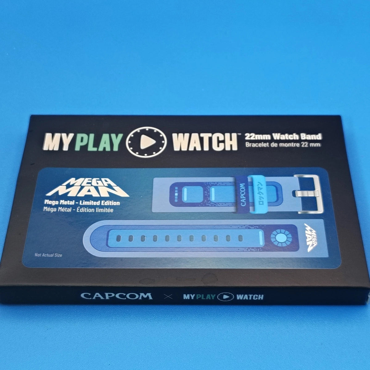 Mega Man Myplay Retro Digital Gaming Watch W/ Figure Set & Pre Order Bundle