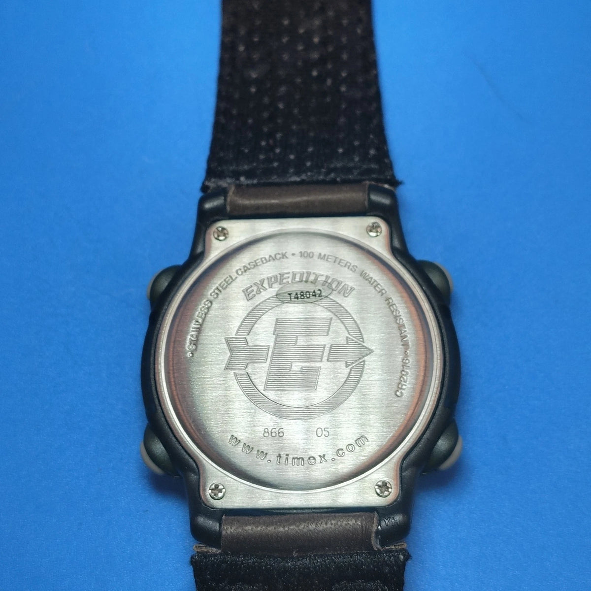 Vintage 2004 Timex Expedition T48042 37mm Mens Digital Field Watch *No Indiglo