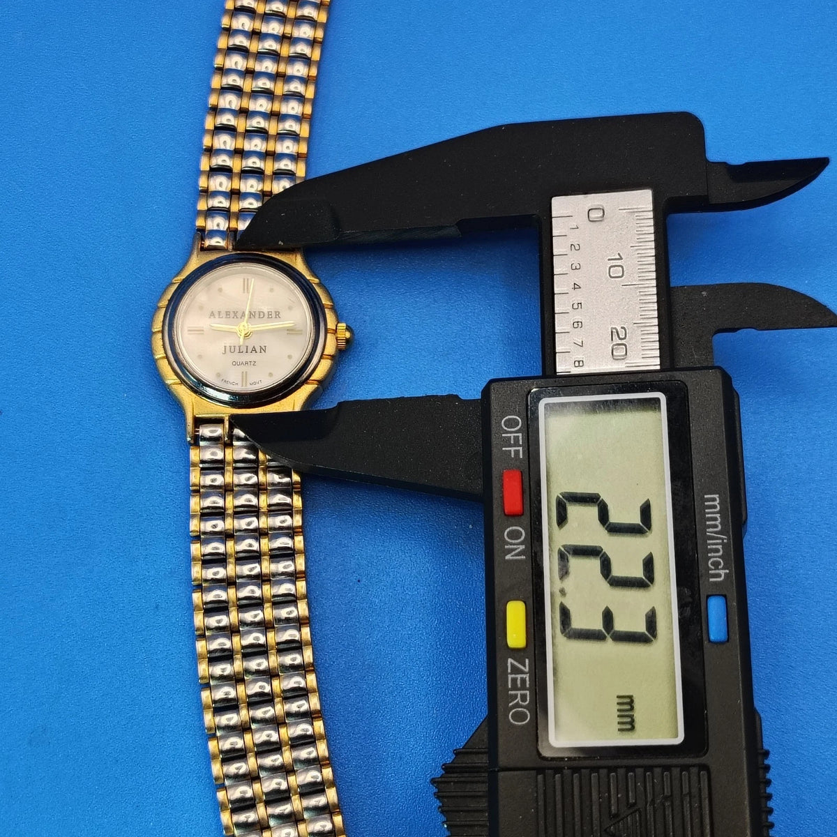 Vintage 1994 Alexander Julian 22mm Women's Quartz Watch Fully Restored