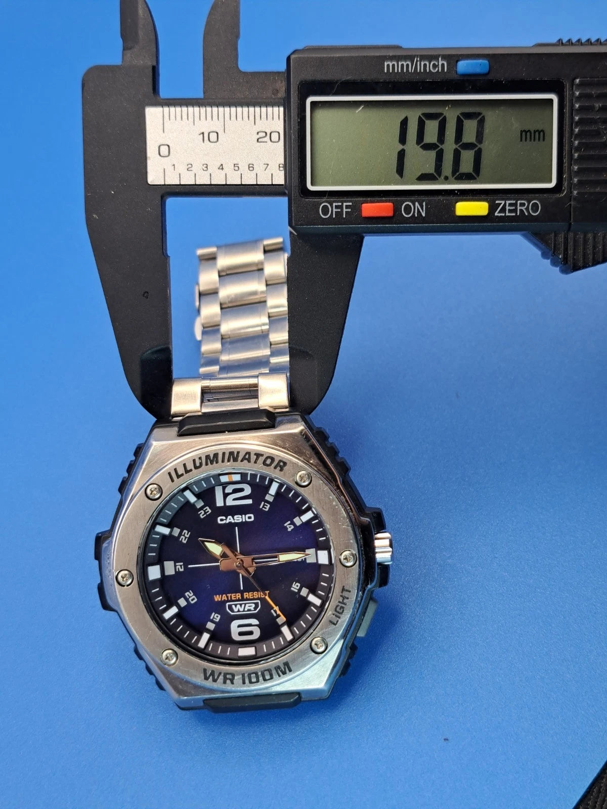 2019 Casio Illuminator MWA-100H 100M 50mm Mens Quartz Sports Watch Restored