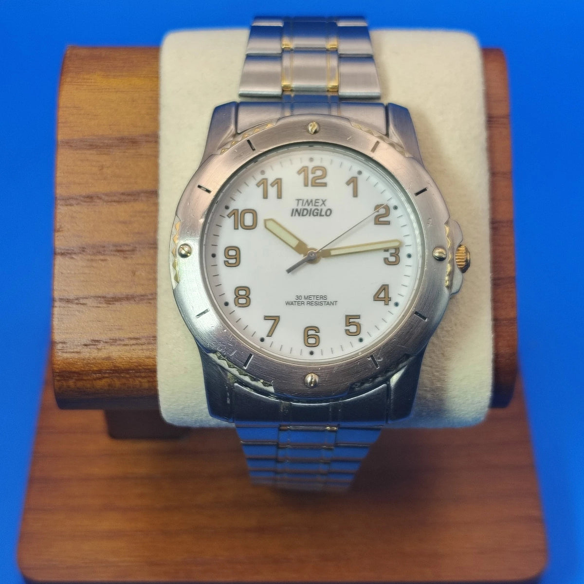 Vintage 2004 Timex Expedition Style 37mm Mens Quartz Field Watch Fully Restored
