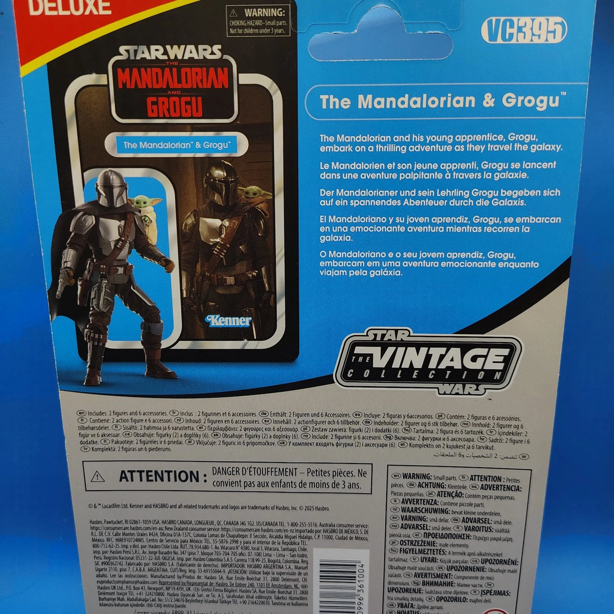New Star Wars The Mandalorian & Grogu Vintage Collection Figure Set Never Opened