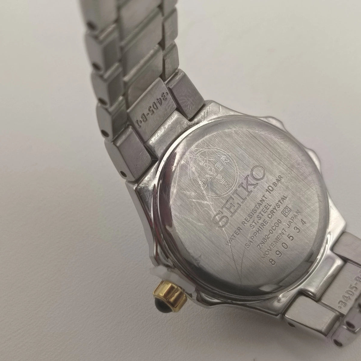 Vintage 2006 Seiko Coutura Solar Genuine Diamond Japanese Women's Quartz Watch
