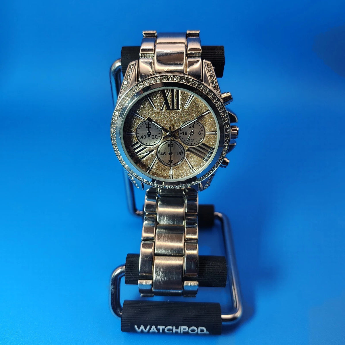 Vintage 2009 NY&C Faux Chronograph 44mm Women's Quartz Designer Fashion Watch