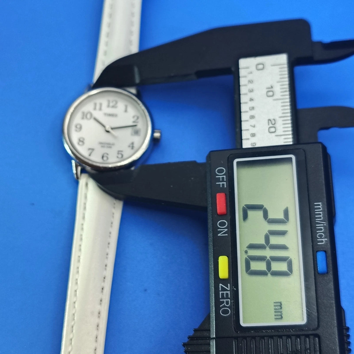 Vintage 2008 Timex Easy Reader Indiglo 25mm Women's Quartz Watch Restored