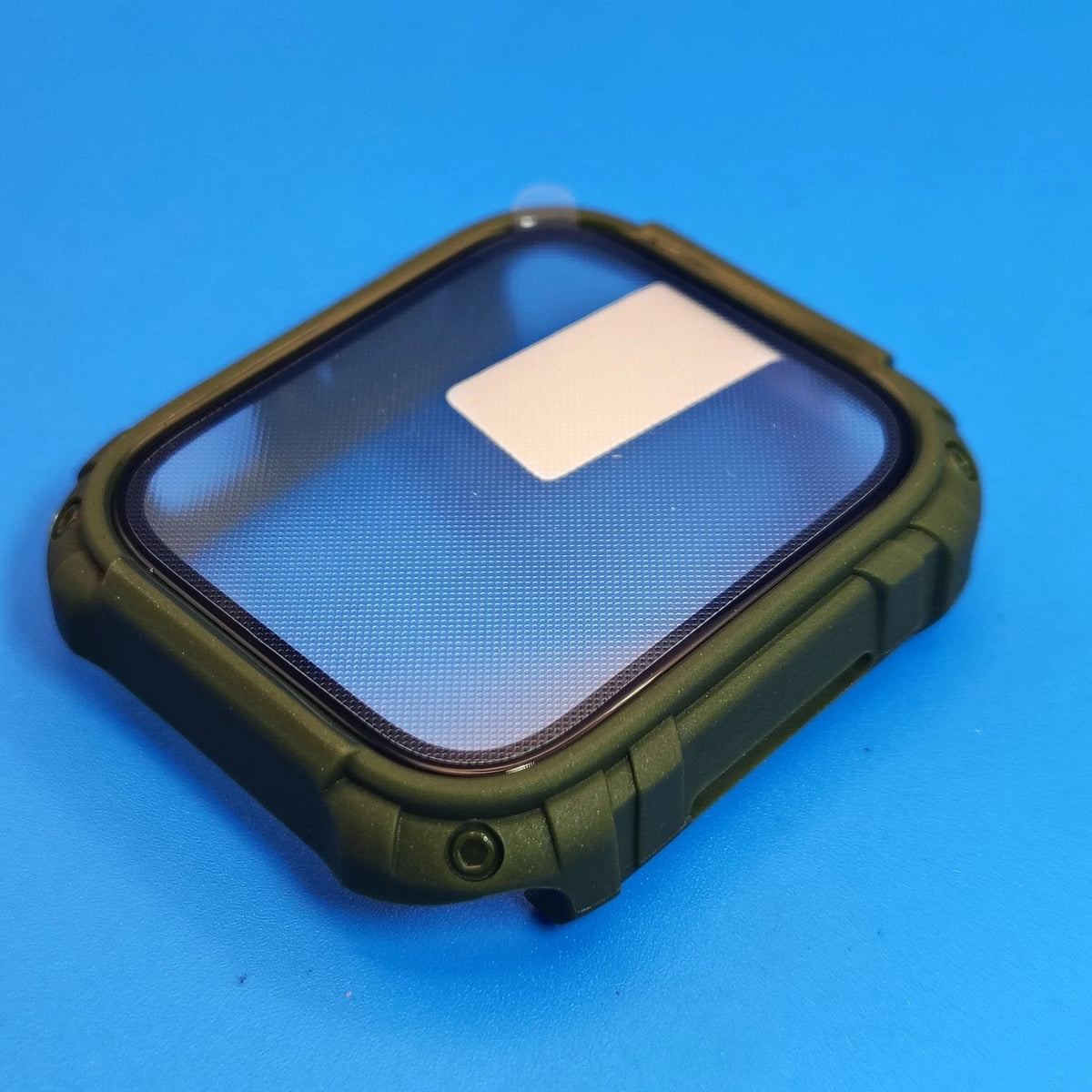 Apple Watch Protective Case Set Of 2 Green/Black High Impact Material 44m/45mm