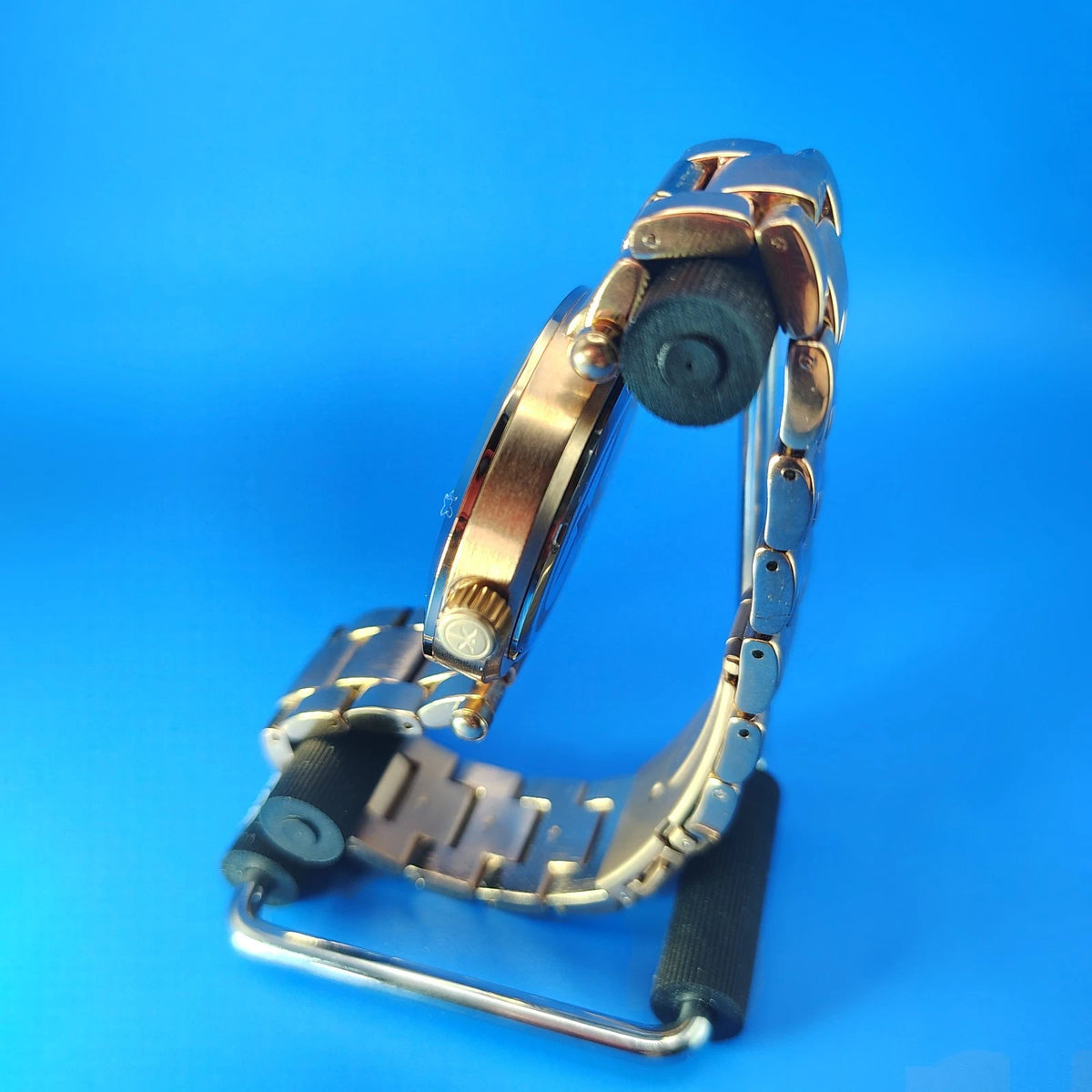 Kiki New York Rose Gold 40mm Women's Quartz Watch Stainless Steel Bracelet